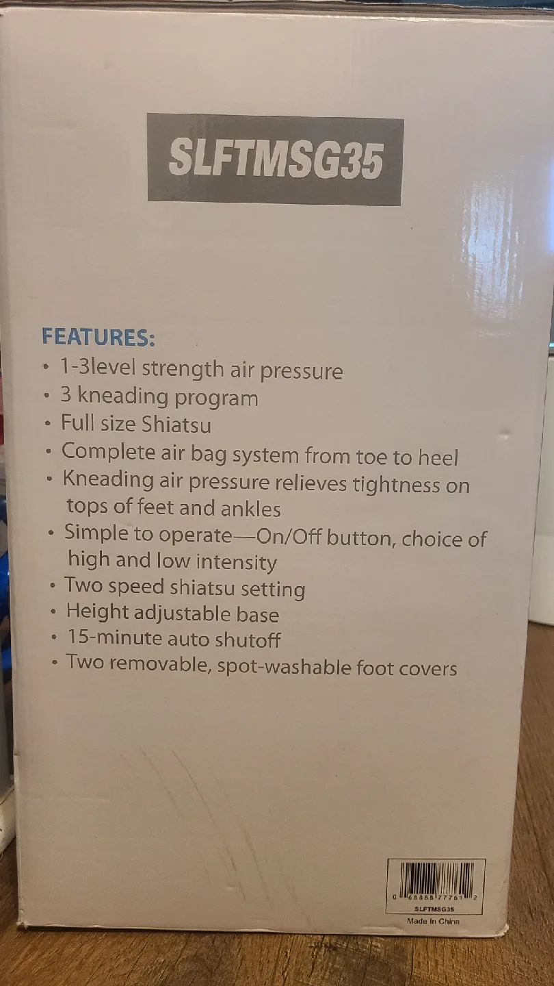 SereneLife Air Pressure Foot Massager SLFTMSG35 image indicator(5)