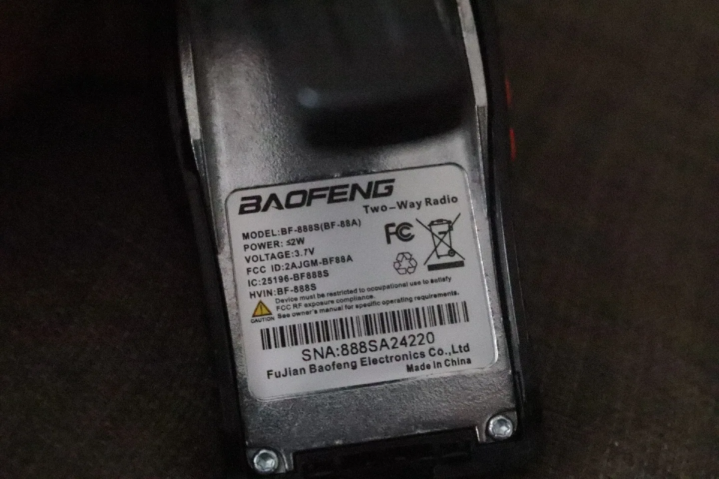 Baofeng BF-888S radio walkie talkie image indicator(4)