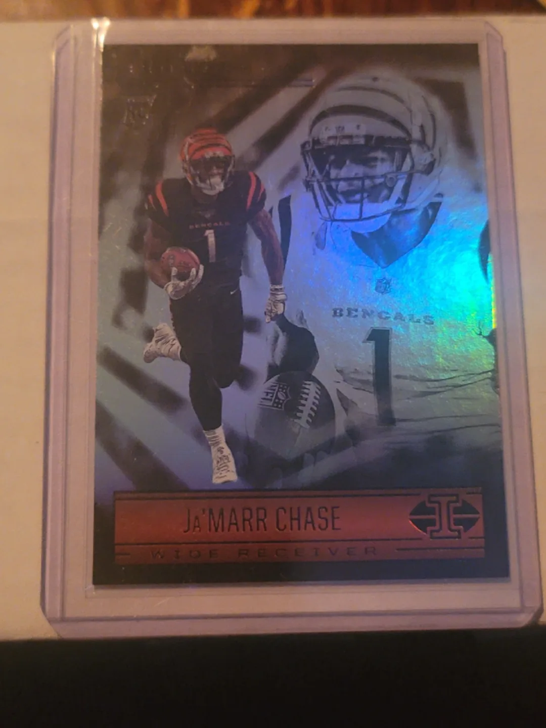 Ja'Marr Chase Panini Illusions Football Card thumbnail