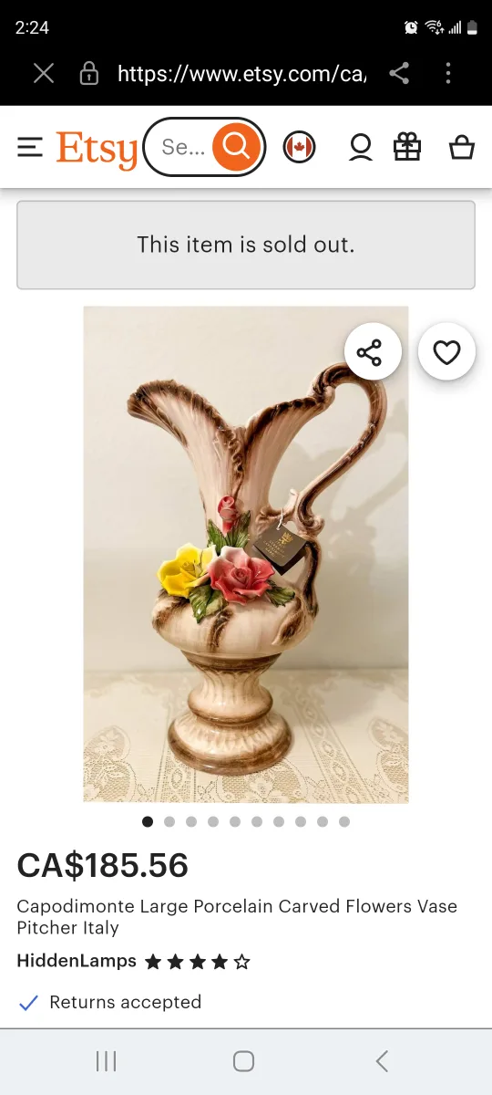 Capodimonte Large Porcelain image indicator(5)