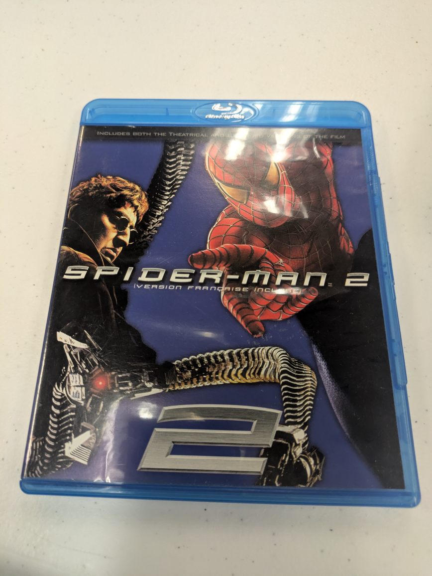 Spider-Man 2 Blu-ray