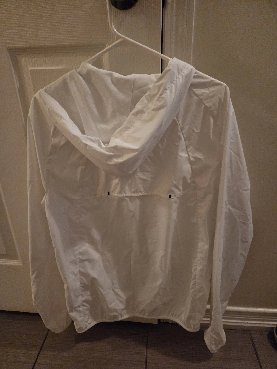 Jordan White Windbreaker Jacket - Size S - photo 3
