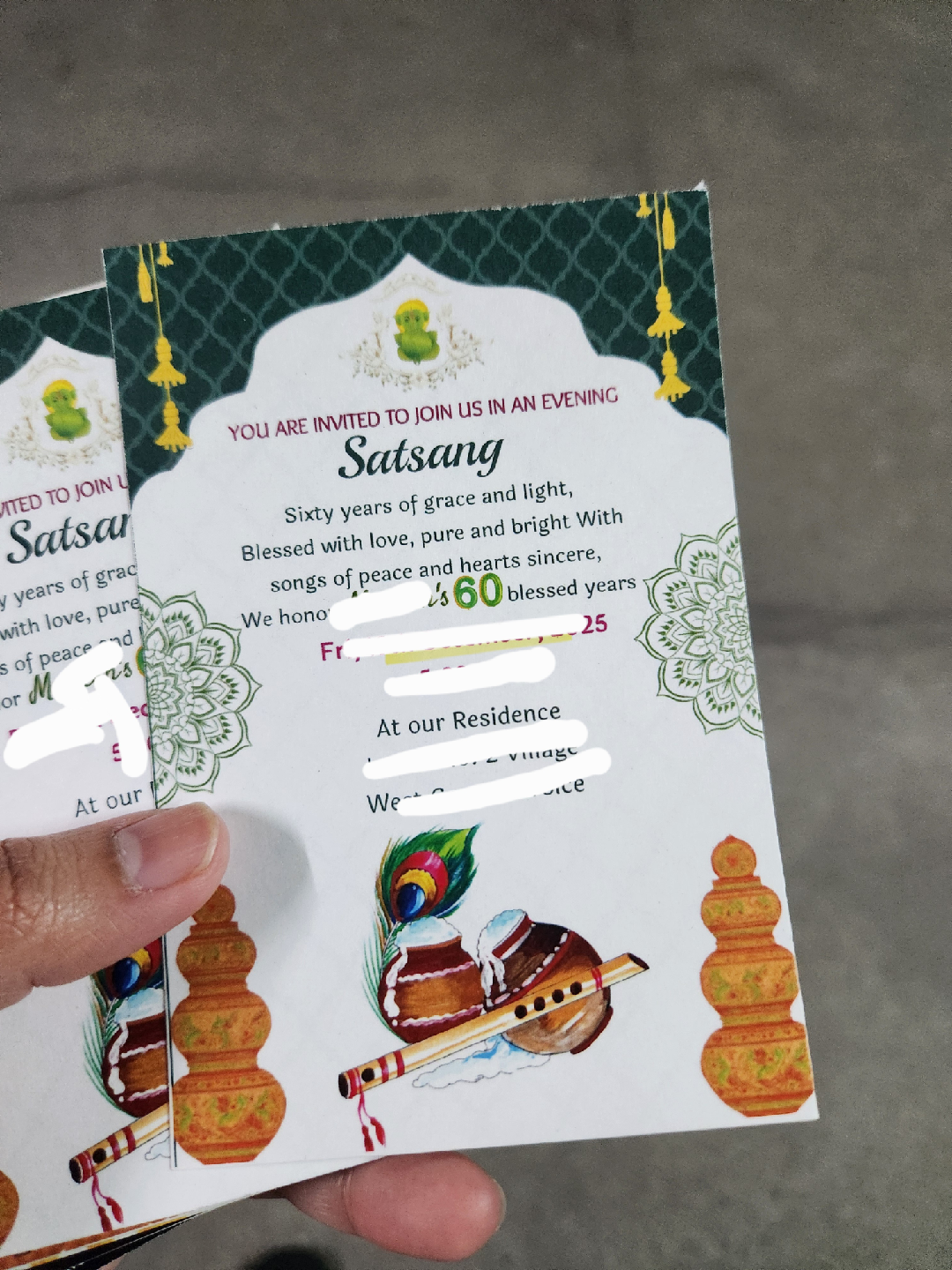 Printed and Digital invitation - photo 2