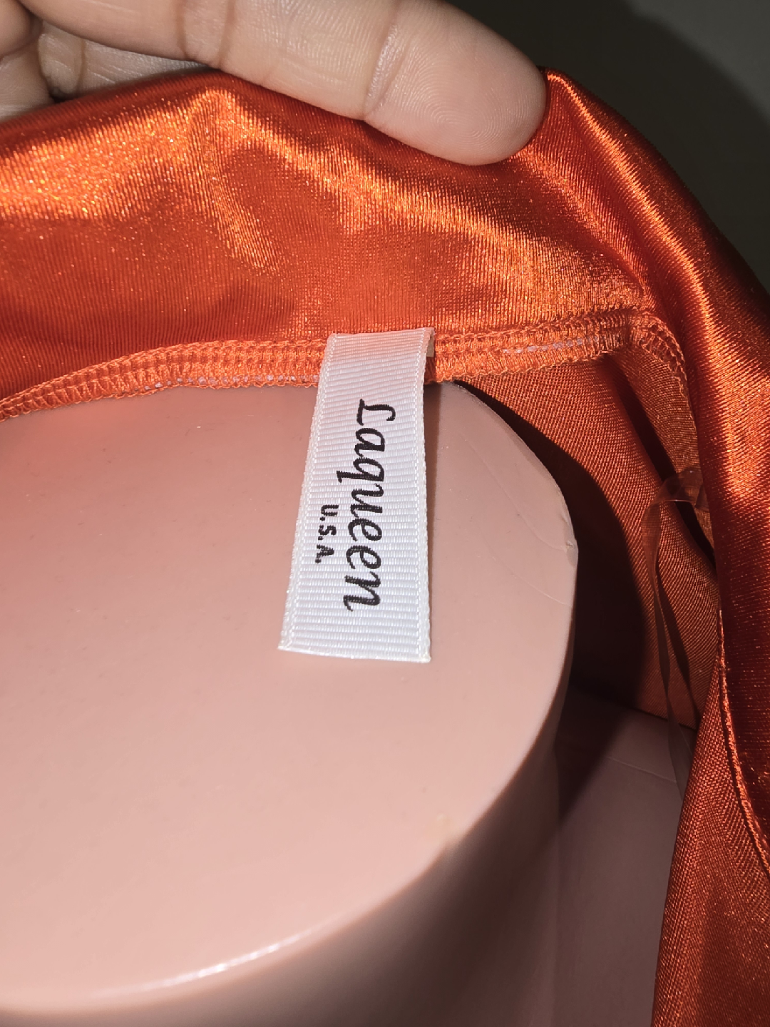 Laqueen Orange Dress Size M - photo 3