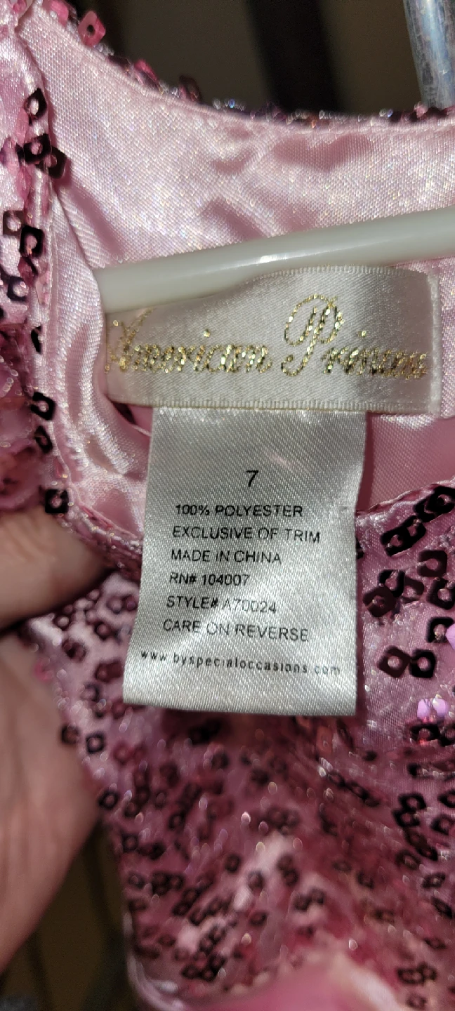 American Princess Sequin Dress - Size 7 - photo 3