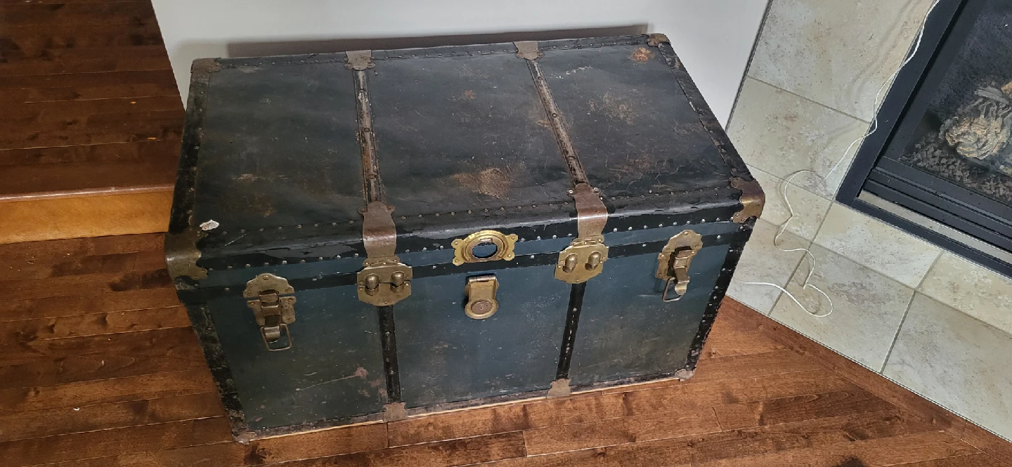 Antique Steamer Trunk