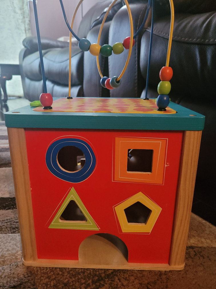 Wooden Activity Cube for Kids - photo 3