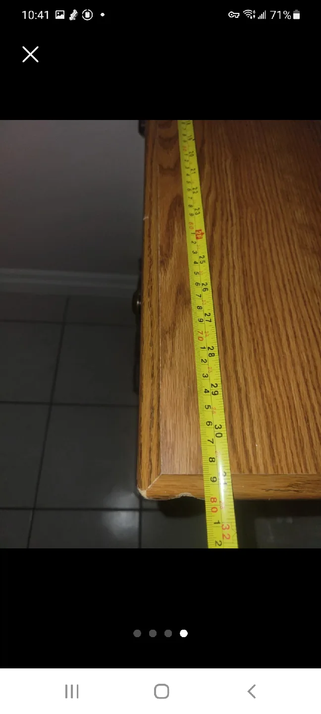 Wooden Dresser, 5 Drawers image indicator(4)