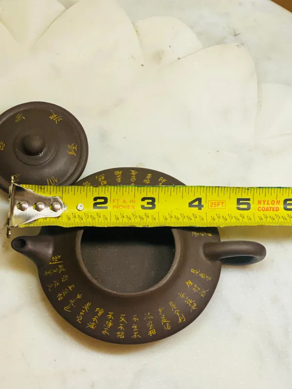 Set of 3 Chinese Clay Teapots yixing image indicator(9)