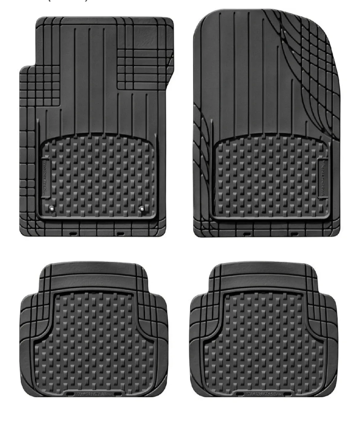 WeatherTech 11AVMSB All-Weather Floor Mats - Black thumbnail