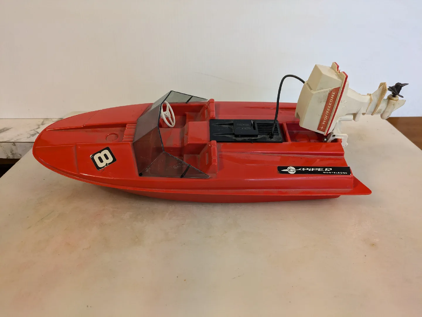 Piper Monteleone Electric Boat , 1970s ( not working ) image indicator(4)