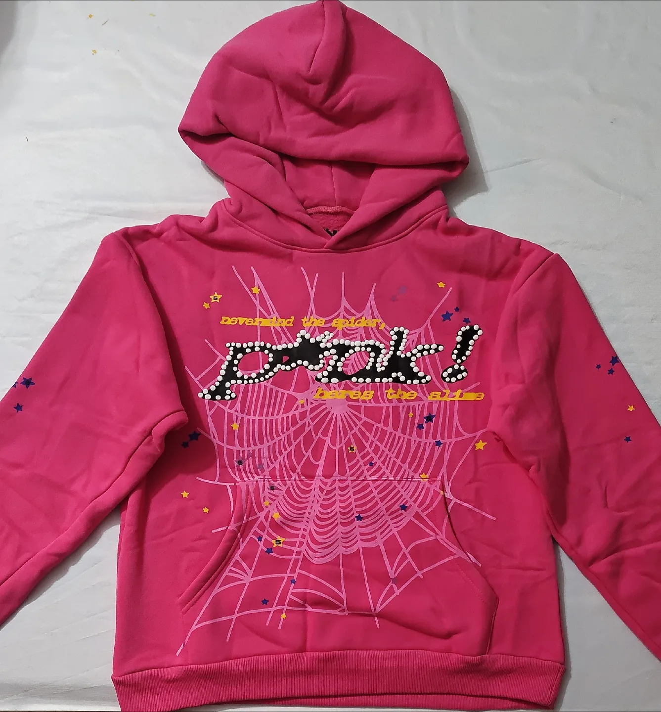 Pink Sp5der P*NK Hoodie - Size M