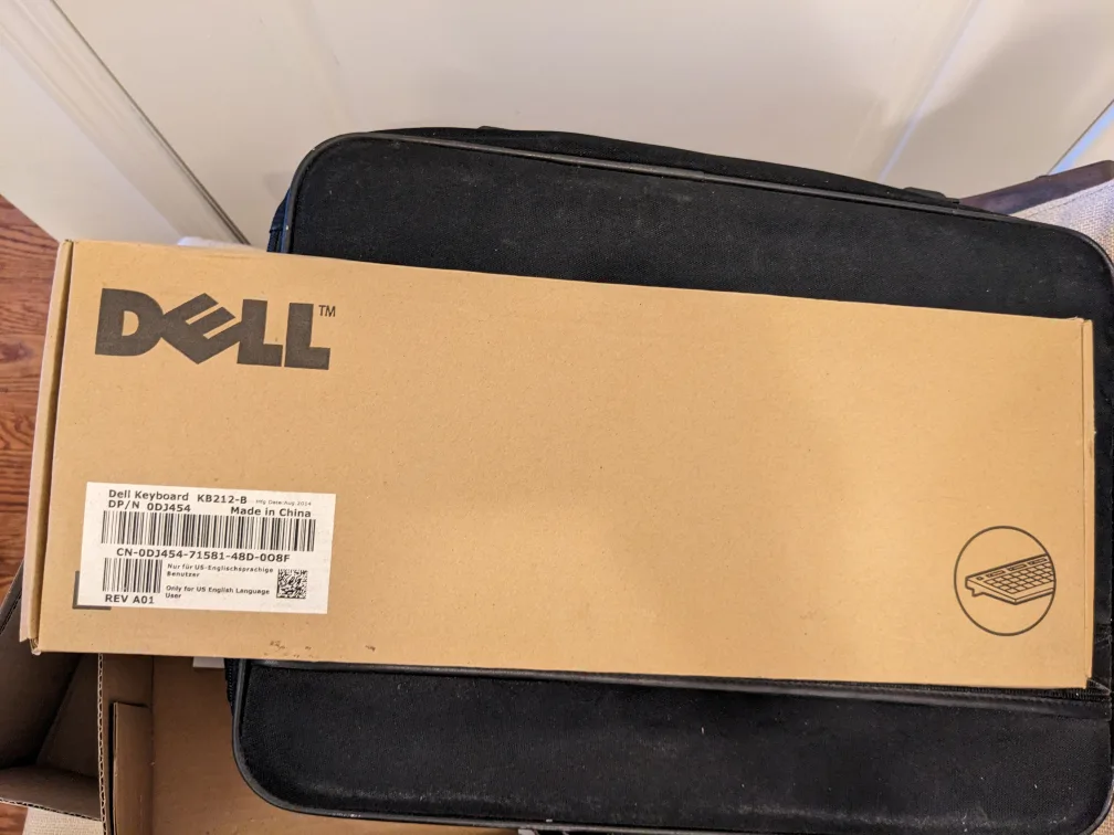 New Dell KB212-B Wired Keyboard image indicator(2)