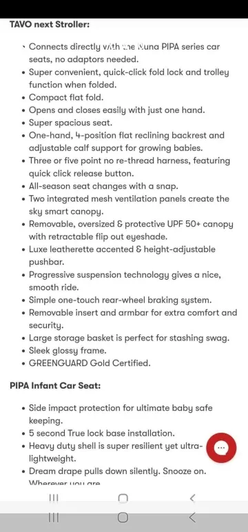 Nuna Tavo Next & Pipa Travel System image indicator(9)