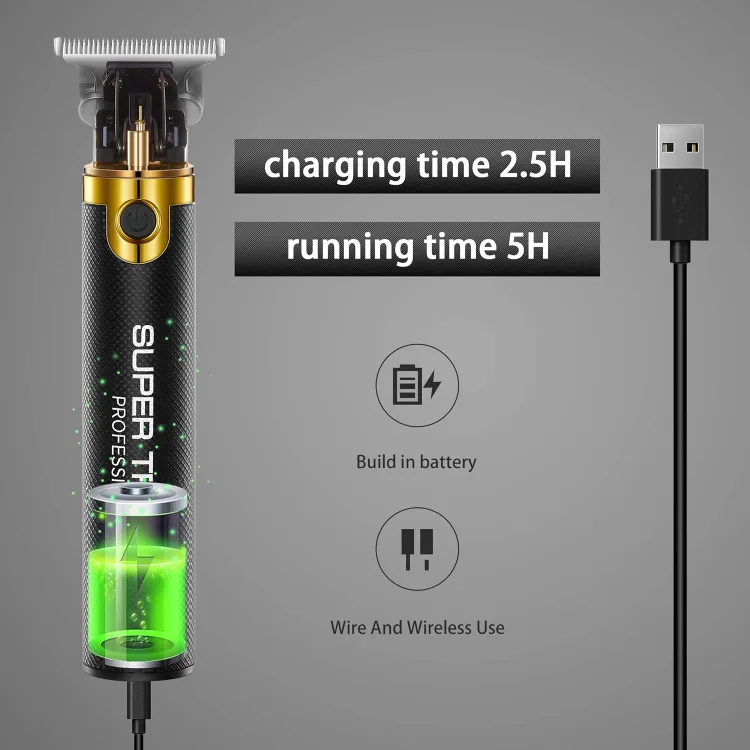 Professional Pro Li Outliner Clippers,Electric Cordless image indicator(3)