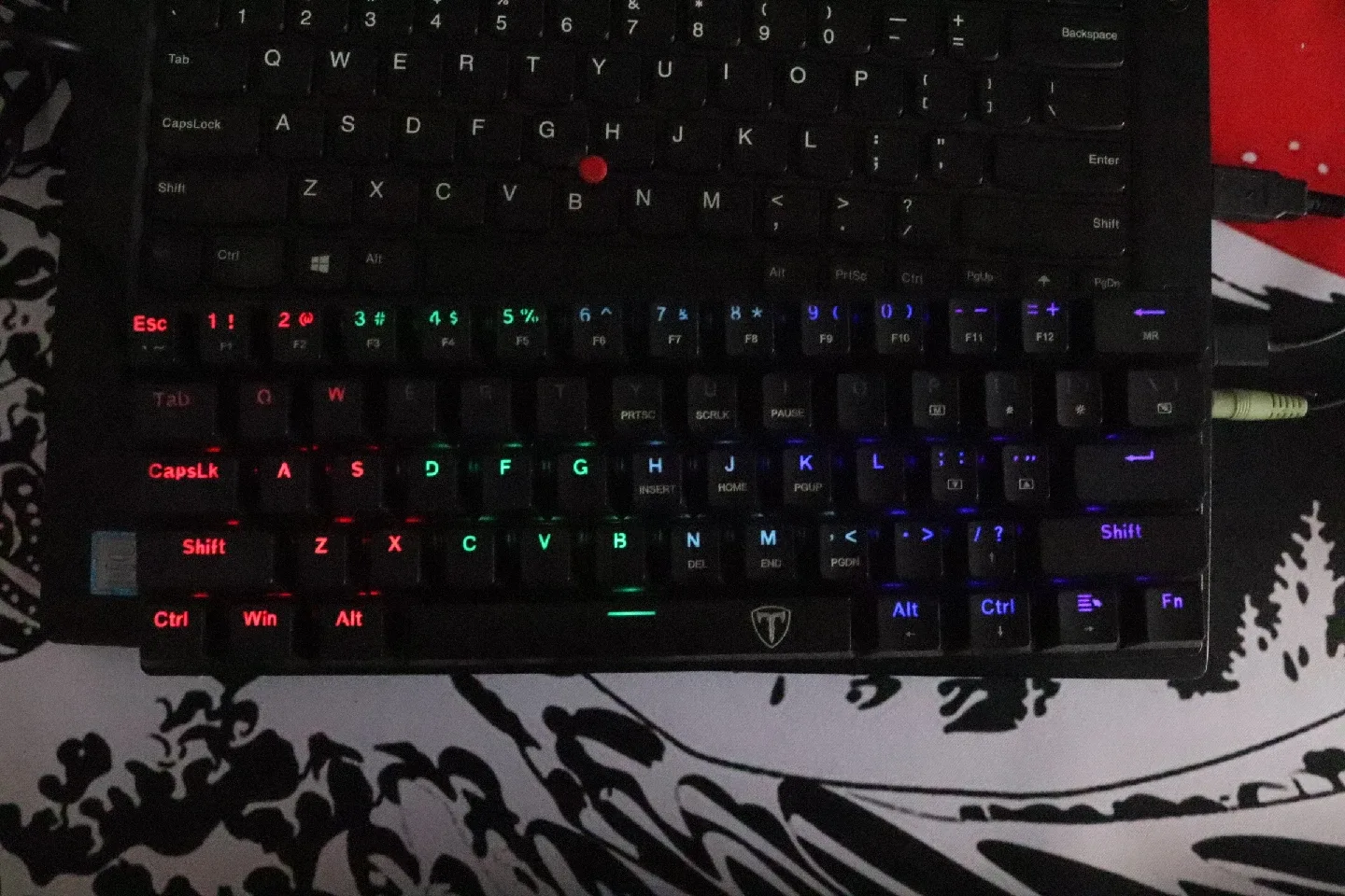 Wired mechanical keyboard image indicator(4)