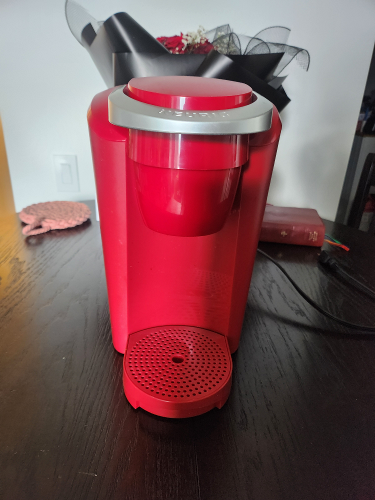 Red Keurig K-Mini Coffee Maker