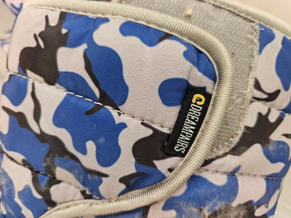 DREAM PAIRS Kids Snow Boots - Blue Camo size 2 image indicator(3)