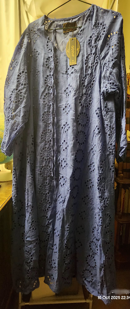 eyelet dress