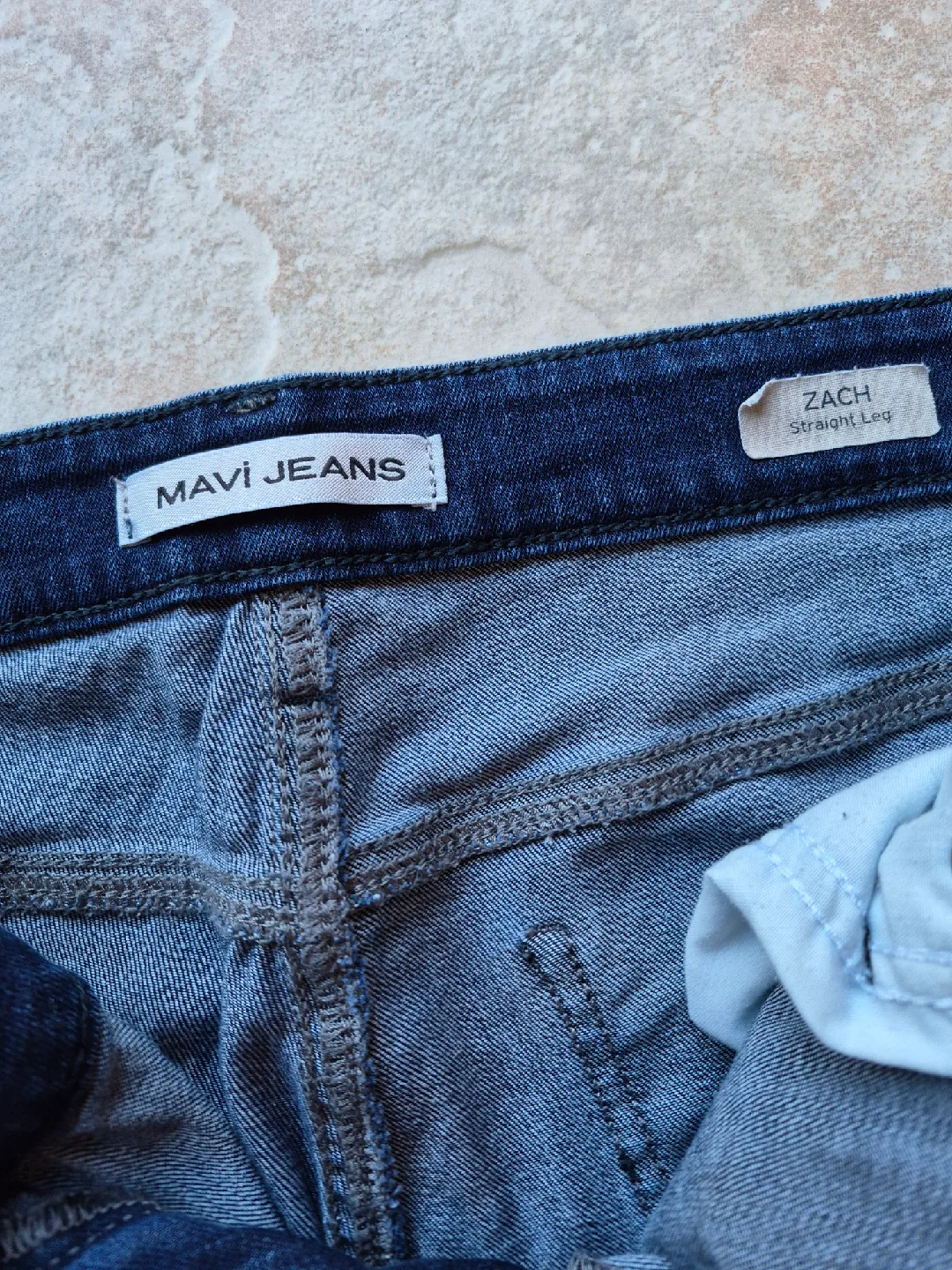 Mavi Zach Straight Leg Jeans - Size 34 image indicator(5)