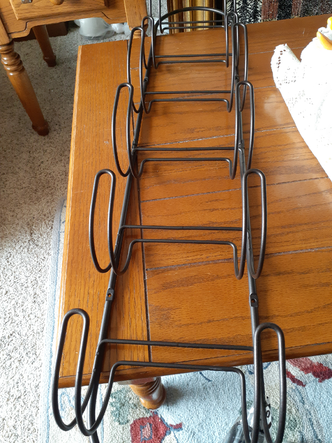 InterDesign Wall Mount Towel Rack - Bronze Finish - photo 3