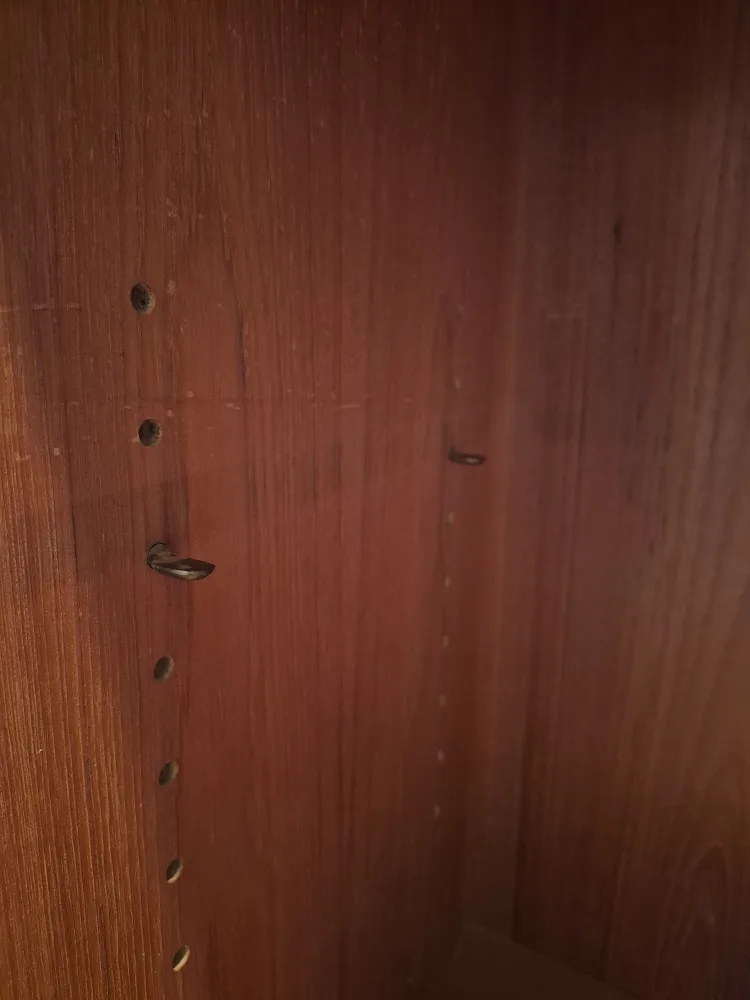 Vintage MCM Teak bookcase / book shelf image indicator(7)