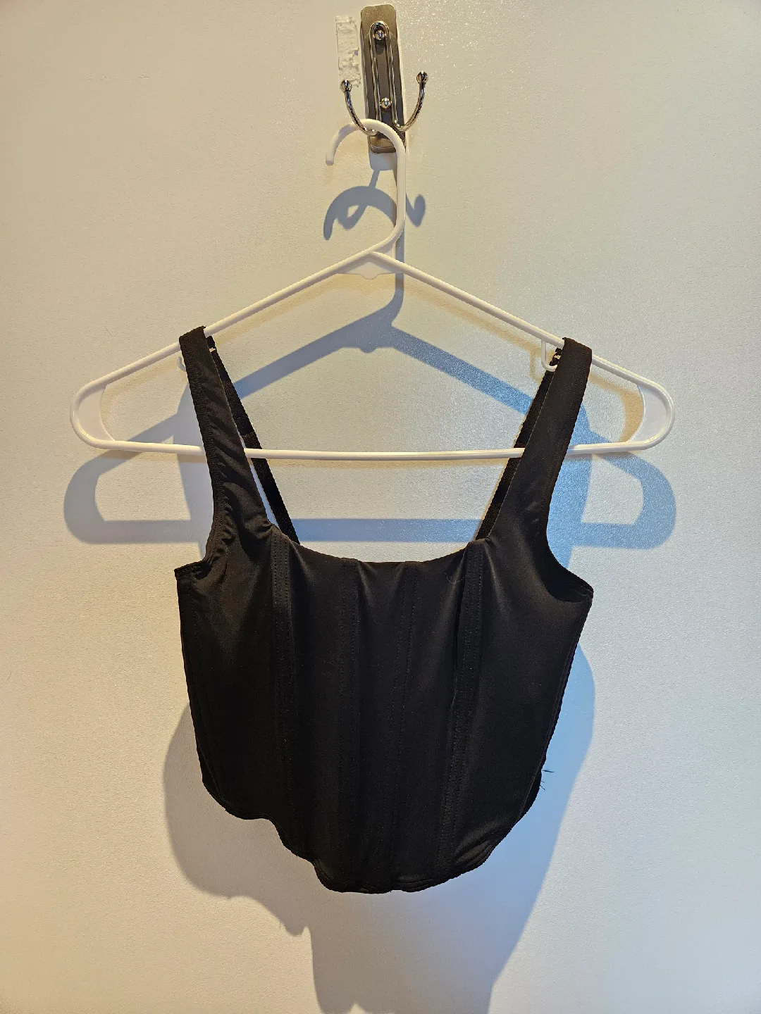 Hollister Black Corset Top - XS thumbnail