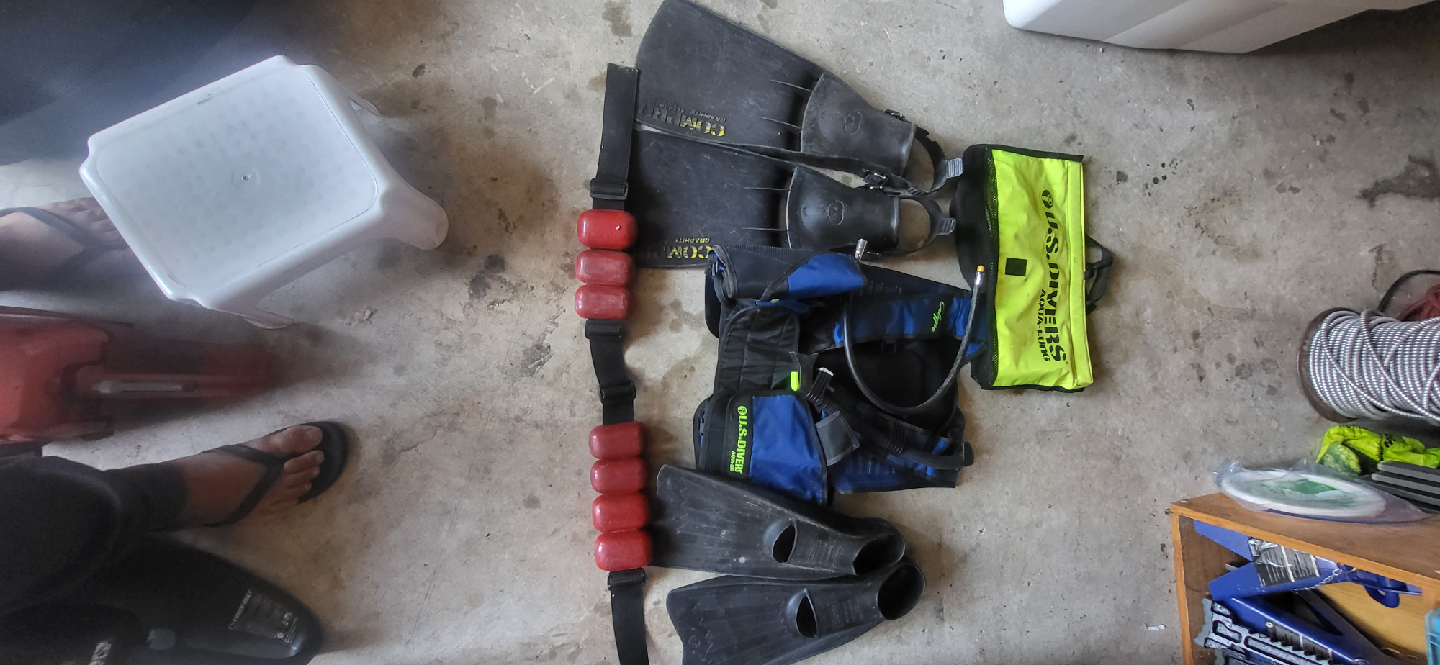 U.S. Divers Scuba Diving Gear Set