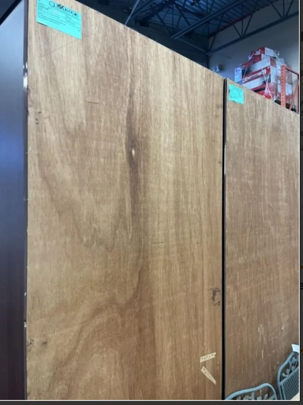 2 PC SOLID WOOD LIBRARY BOOKSHELVES image indicator(4)