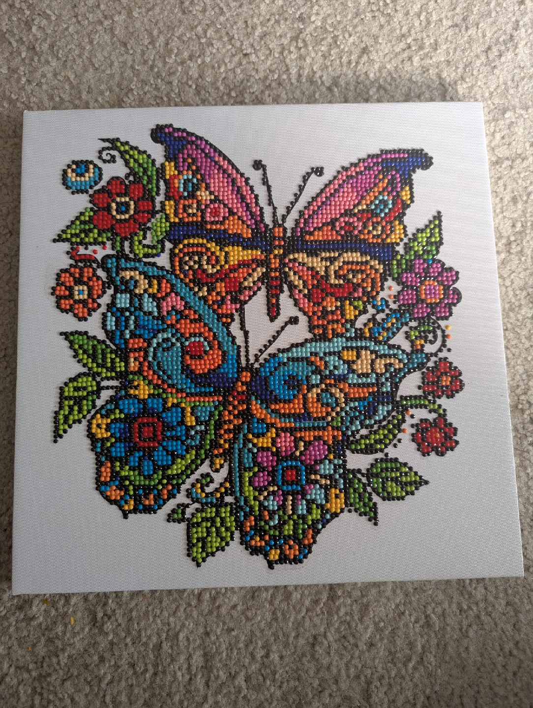 Butterfly Diamond Art Painting image indicator(2)