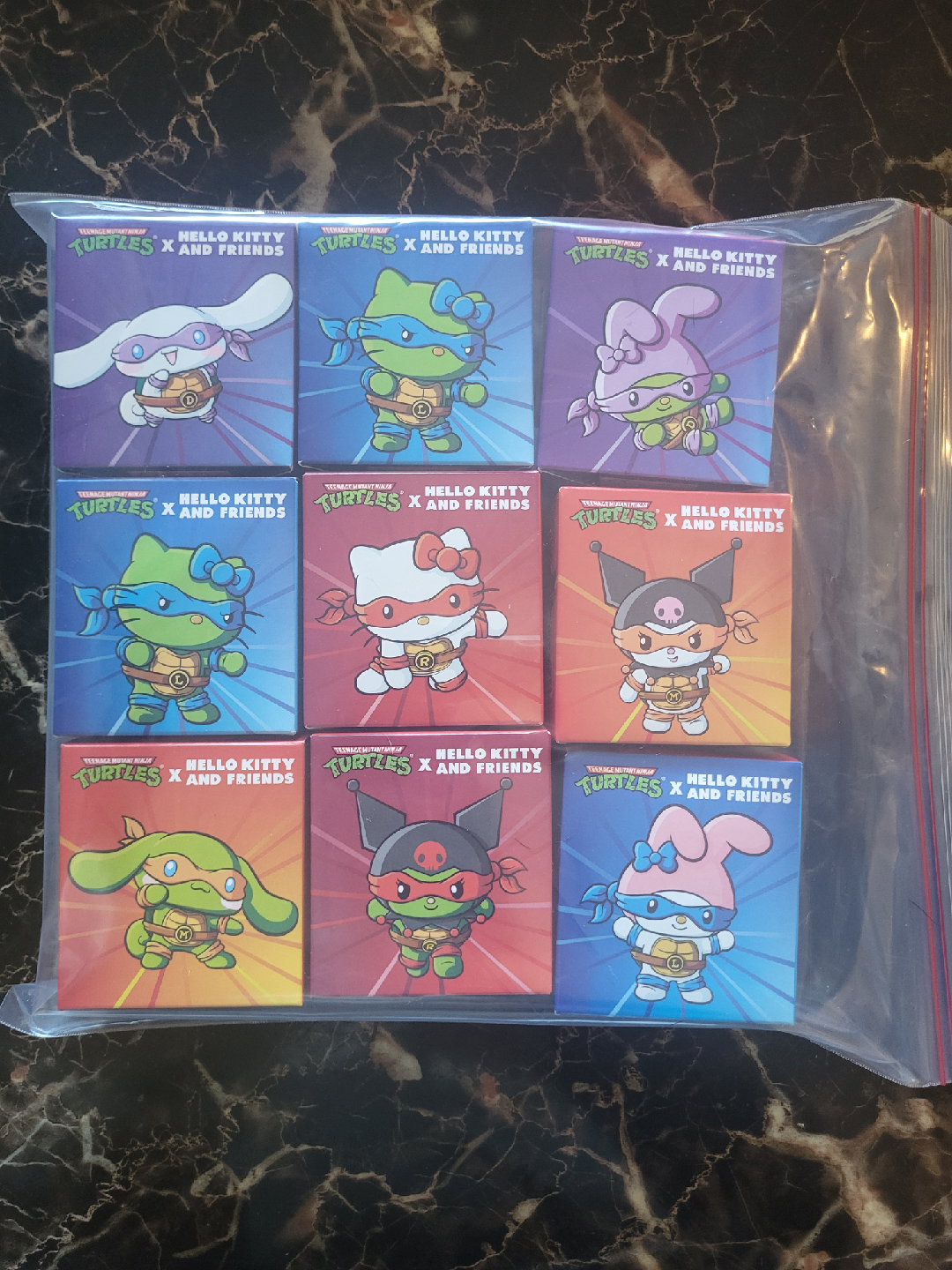 Hello Kitty Teenage Mutant Ninja Turtles Pins