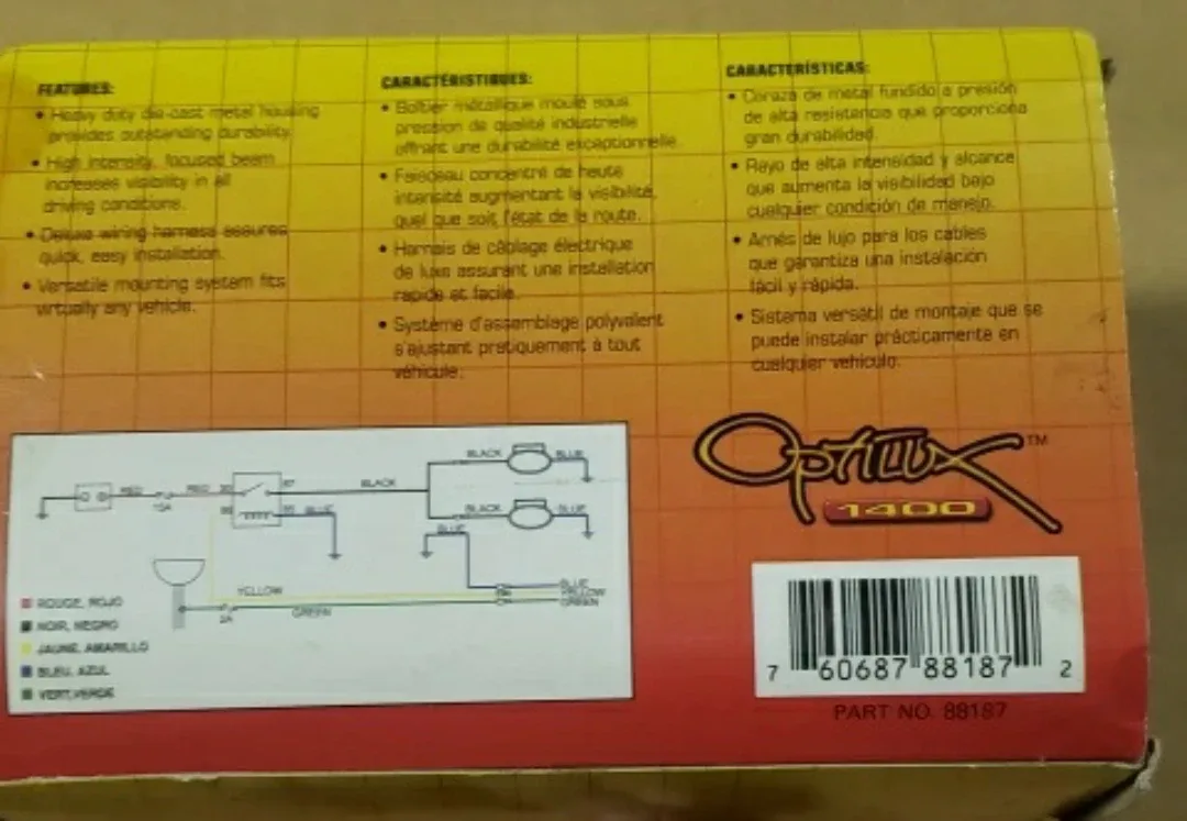 🧡 Optilux 1400 Performance Driving Lamp System 🧡 image indicator(3)