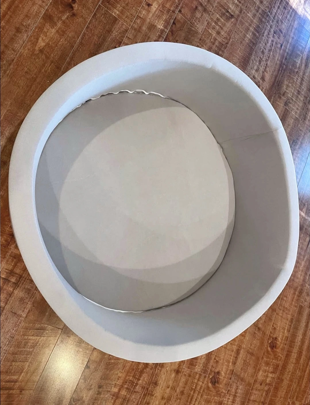 Grey Round Kids Ball Pit