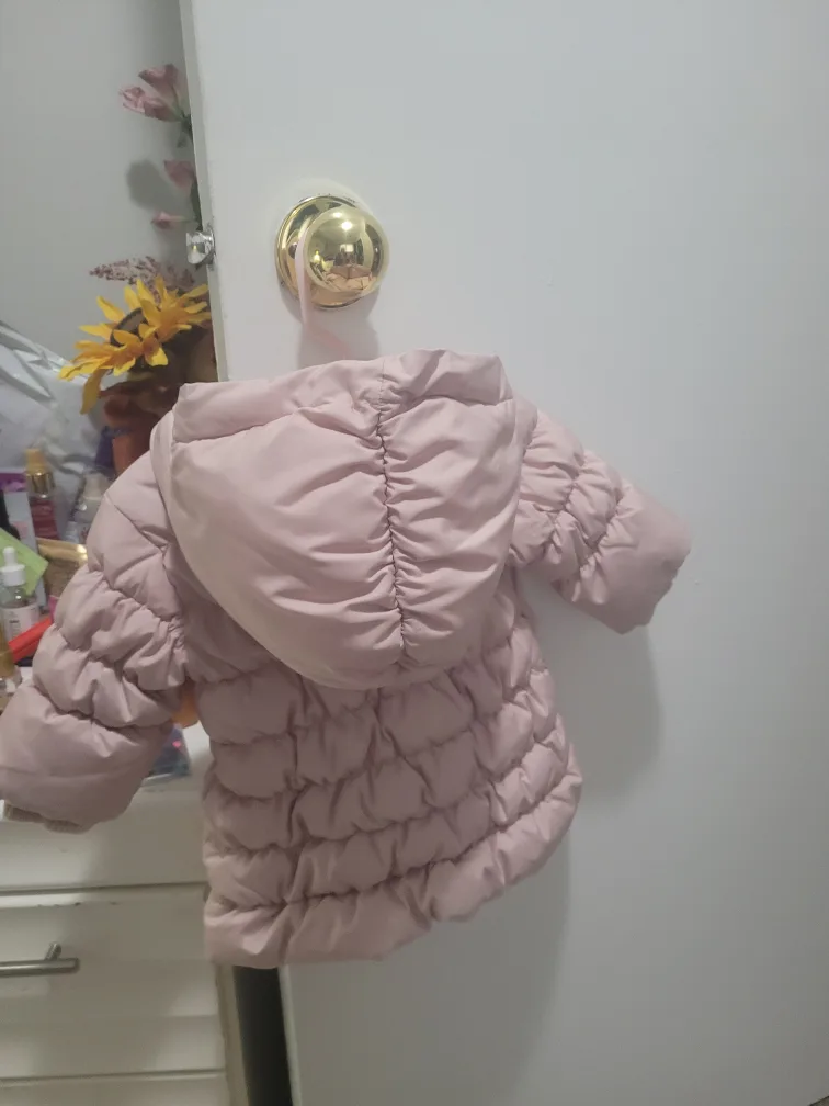 Gap Baby Puffer Jacket - Size 6-12 Months image indicator(2)