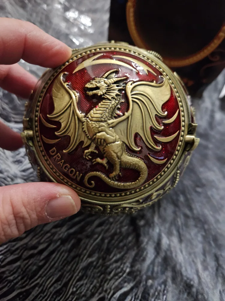 A Ball Ashtray - Dragon Design image indicator(3)