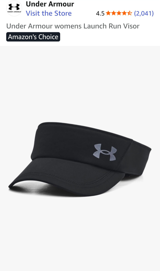 BNWT Under Armour Iso-Chill Launch Run Visor - photo 3