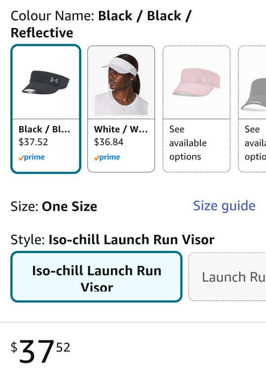 BNWT Under Armour Iso-Chill Launch Run Visor - photo 4