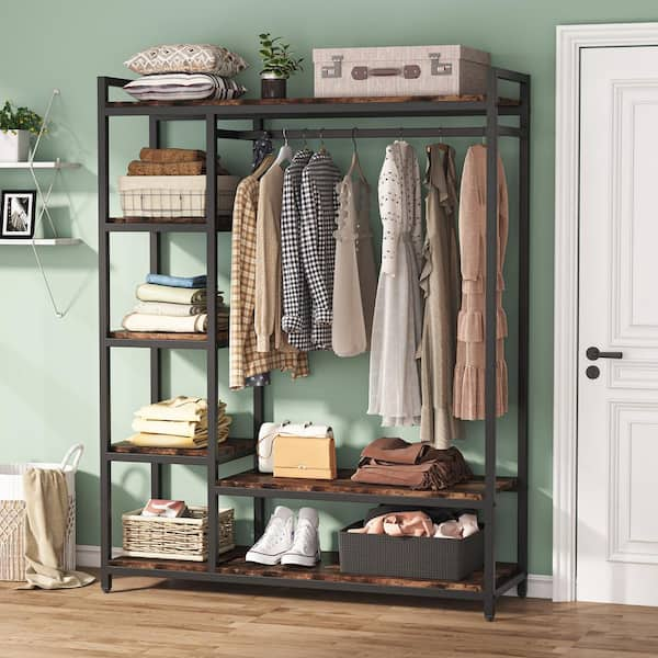 Industrial Open Wardrobe / Shelving Unit - photo 3