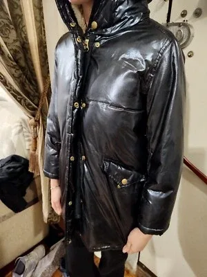 GIRL´S J. CREW CREWCUTS METALLIC PUFFER COAT size 10 image indicator(3)