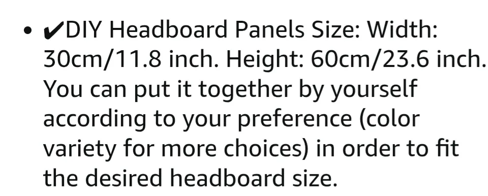 White Tufted Headboard (Brand New) image indicator(2)