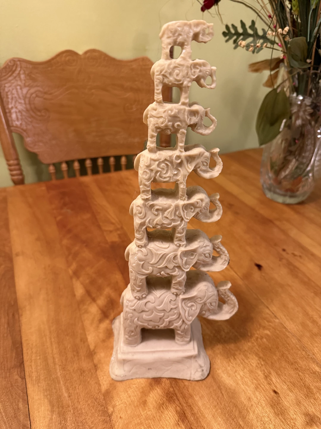 Elephant Statue Figurine Decoration - photo 2