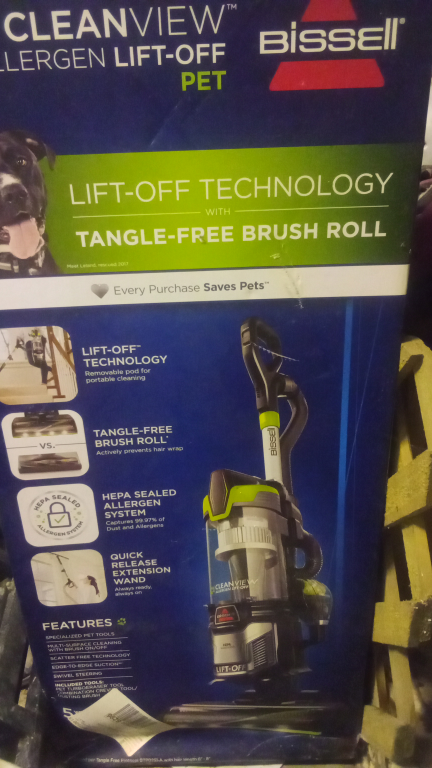 Bissell CleanView Allergen Lift-Off Pet Vacuum