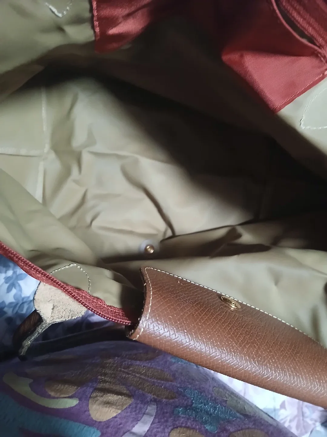 Longchamp Le Pliage Tote Bag - Red image indicator(5)