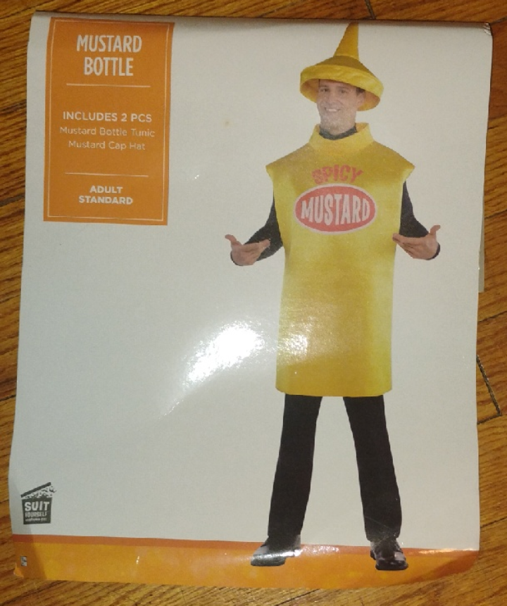 Adult Spicy Mustard Costume Size Standard Halloween - photo 5