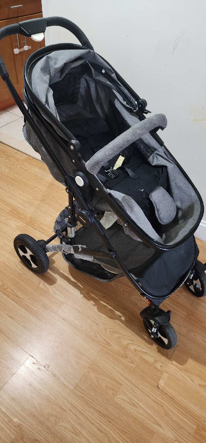 INFANS 2 in 1 Baby Stroller - Grey - photo 4
