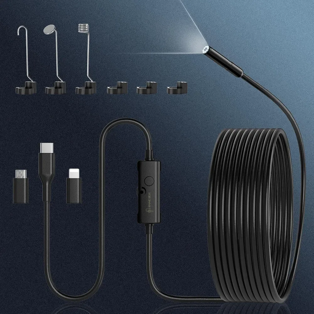 Ennuc Endoscope Camera - 2.0 MP HD image indicator(9)