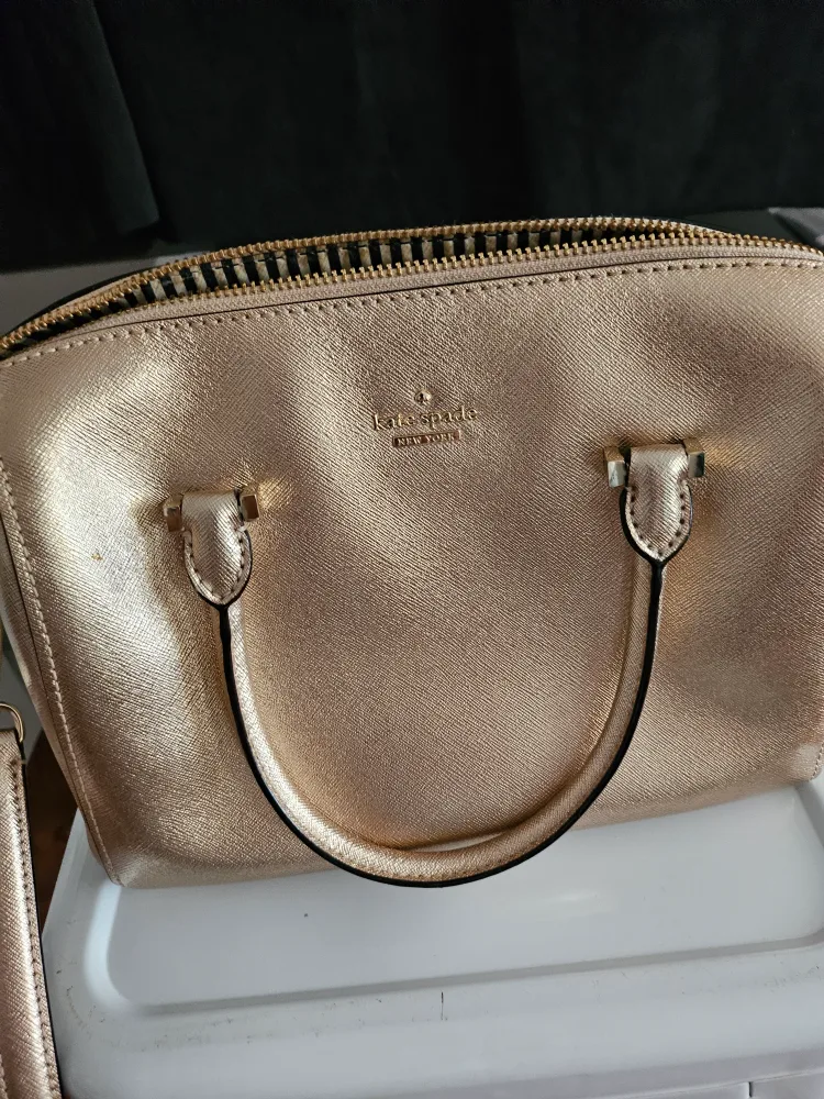Kate Spade Satchel - Gold thumbnail