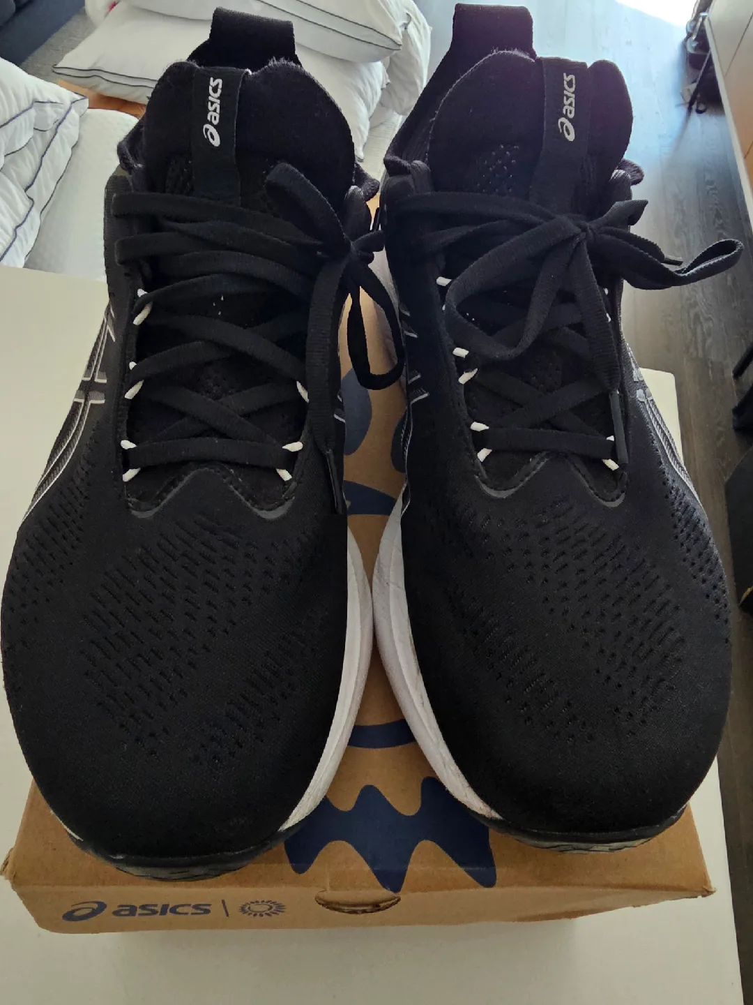 Moving Sale - Men's Asics Gel-Nimbus 25 Black US 11.5 image indicator(2)