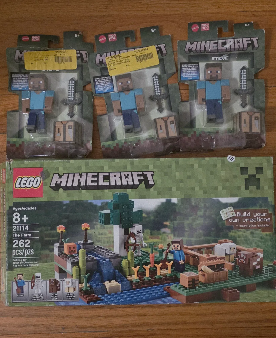 LEGO Minecraft 21114 The Farm + Steve Action Figures image indicator(5)