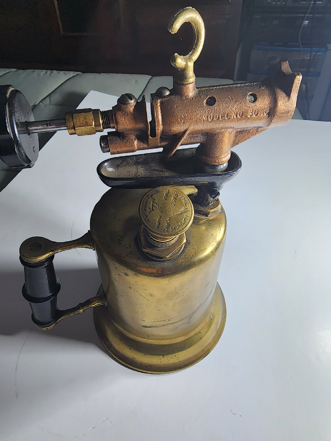 Turner Brass Works Model No. 30A Blowtorch - photo 4